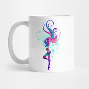 Painted girl Mug